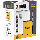 Опрыскиватель ранцевый аккумуляторный D-12LA, 12 л, 12 В, 8 Ач// Denzel 64788 Опрыскиватель ранцевый аккумуляторный D-12LA, 12 л, 12 В, 8 Ач// Denzel 64788
