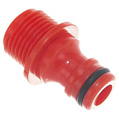 Адаптер штуцерный GRINDA GE-12 1/2" с внешней резьбой 8-426315 Адаптер штуцерный GRINDA GE-12 1/2" с внешней резьбой 8-426315