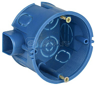 Коробка установочная С3 d68x45 для твердых стен (с саморезами и стык. узлами) GENERICA Коробка установочная С3 d68x45 для твердых стен (с саморезами и стык. узлами) GENERICA