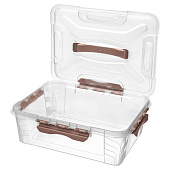 Ящик GRAND BOX 10л коричневый, 39х29х12,4 932-388 Ящик GRAND BOX 10л коричневый, 39х29х12,4 932-388