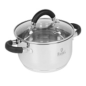 Кастрюля 1,9л 16х9.5см  R-190к 116017