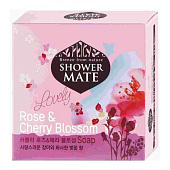  Мыло косметическое Shower Mate "Розовое" 100 г 