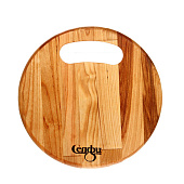 Доска разделочная "Круг с ручкой" 25х1,8см 311-351 Доска разделочная "Круг с ручкой" 25х1,8см 311-351