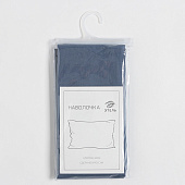  Наволочка 70х70 Этель цв.синий, 100% хлопок, бязь, 9046025 