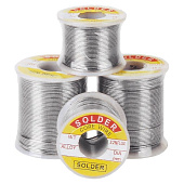 Припой Sn60Pb40, D 1 мм, 25 г, на пластмассовой катушке// Sparta Припой Sn60Pb40, D 1 мм, 25 г, на пластмассовой катушке// Sparta