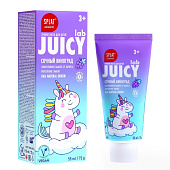 Зубная паста детская Сплат Juicy Lab Виноград со фтором 55мл Зубная паста детская Сплат Juicy Lab Виноград со фтором 55мл
