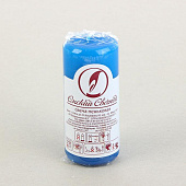 Свеча классическая 4х9 см синяя 1192431 Свеча классическая 4х9 см синяя 1192431