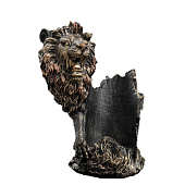 Подставка под бутылку Лев бронза, 14х19х24см 4941672 Подставка под бутылку Лев бронза, 14х19х24см 4941672