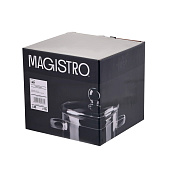 Кастрюля Magistro «Лия», 1.450 л, жаропрочное стекло, прозрачная, 4708433 Кастрюля Magistro «Лия», 1.450 л, жаропрочное стекло, прозрачная, 4708433