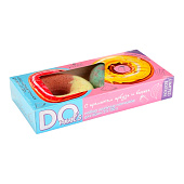 Набор шипучие пончики Lab KATRIN DOnut's 2шт Арбуз и банан в шоколаде 260г
