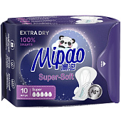  Гигиенические прокладки Mipao ночные 10шт Х5ПН (441392) 