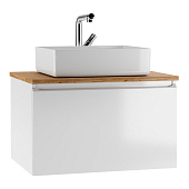 Тумба Senator 70 подвесная с раковиной Joy 46 DS4301T Домино Тумба Senator 70 подвесная с раковиной Joy 46 DS4301T Домино