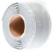 Самосклеивающаяся лента GLUTIM аварийная 25ммх0.5ммх(3-12)м белая Самосклеивающаяся лента GLUTIM аварийная 25ммх0.5ммх(3-12)м белая