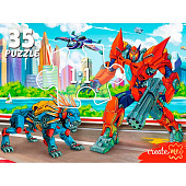 Пазлы 35 элементов Мир трансформеров №33 Пазлы 35 элементов Мир трансформеров №33