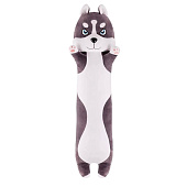 Мягкая игрушка MAXITOYS, Собака Батон Хаски, 50 см Мягкая игрушка MAXITOYS, Собака Батон Хаски, 50 см