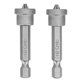 Бита PH2x50 мм с ограничителем для ГКЛ (2 шт) Сибртех Бита PH2x50 мм с ограничителем для ГКЛ (2 шт) Сибртех