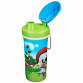 Стакан пластиковый 400мл с крышкой "МИ-МИ-МИШКИ" зеленый 362-271 Стакан пластиковый 400мл с крышкой "МИ-МИ-МИШКИ" зеленый 362-271