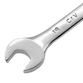  Набор ключей комбинированных 6-22мм, 9шт, сталь, матовый хром, Matrix 