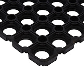 Коврик грязезащитный ячеистый 80х120х1,6см резина Коврик грязезащитный ячеистый 80х120х1,6см резина