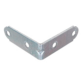 Угол мебельный узкий 50х50х17x1,5мм, цинк Угол мебельный узкий 50х50х17x1,5мм, цинк