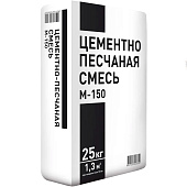 Цементно-песчаная смесь М150 (25кг) /Геркулес 