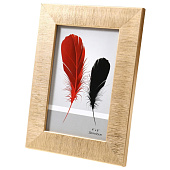 Фоторамка 10х15 пластик Песчаные нити золото 19х14 5375882 Фоторамка 10х15 пластик Песчаные нити золото 19х14 5375882