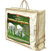  Одеяло 200х220см Всесезонное (овечья шерсть) вес 1.32кг, арт.345/Эльф 