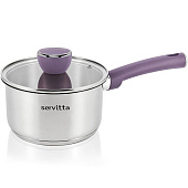  Ковш с крышкой 1,8 литра  Servitta серия Viola Sr0297 