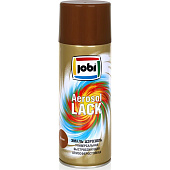 Эмаль аэрозольная алкидная глянцевая коричневая RAL 8011 JOBI 520мл Эмаль аэрозольная алкидная глянцевая коричневая RAL 8011 JOBI 520мл