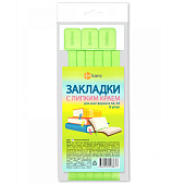 Закладки для книг самоклеящиеся, 12х376 мм, матово-лаймовые, 6 шт, 2921/6-133 Закладки для книг самоклеящиеся, 12х376 мм, матово-лаймовые, 6 шт, 2921/6-133