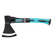 Топор кованый 0,8кг, фибергласовое топорище, 380мм, СИБИН Топор кованый 0,8кг, фибергласовое топорище, 380мм, СИБИН