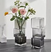 Ваза настольная 10х30 см, стекло 7141 Ваза настольная 10х30 см, стекло 7141