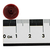  Заглушка под шуруп, №2, декоративная  ЗУБР, цвет красное дерево, 40шт 