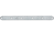 Пластина крепежная мебельная 250x20x1,5мм, цинк
