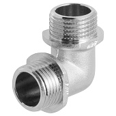 Угольник 1/2" НН с ограничителем ник Угольник 1/2" НН с ограничителем ник