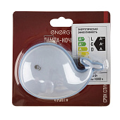 Ночник Кит LED 220В выключатель голубой /Energy Ночник Кит LED 220В выключатель голубой /Energy