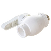 Шаровый кран НР 20х1/2" PPR Шаровый кран НР 20х1/2" PPR