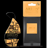 Ароматизатор подвесной картон AREON PREMIUM Gold Amber Ароматизатор подвесной картон AREON PREMIUM Gold Amber