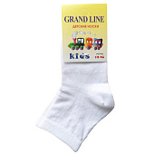  Детские носки Grand Line Д-36, белый, р. 16-18 