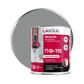 Эмаль ПФ-115 Серый Лакра 2,8 кг Эмаль ПФ-115 Серый Лакра 2,8 кг