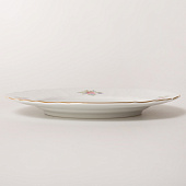 Тарелка мелкая 25 см Thun Bernadotte, декор "Мейсенский букет" БТФ0259 Тарелка мелкая 25 см Thun Bernadotte, декор "Мейсенский букет" БТФ0259