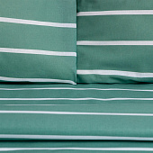 КПБ Этель 1,5сп "Mint stripes" 143х215см,150х214см,70х70см-2 шт, 100% хлопок,поплин 6632205