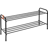 Подставка для обуви Альфа 32 черный ПДОА32Ч Подставка для обуви Альфа 32 черный ПДОА32Ч