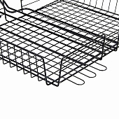  Решетка-гриль GRILLBOOM антипригар.покр. 56х(23х30х4)см 104-002 