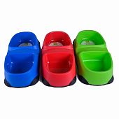 Миска NUNBELL д/животных двойная 40х20х8.5см микс арт.30919-0134 Код262193