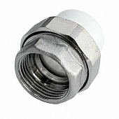 Муфта комб разъемная ВР 40х1 1/4" PPR Муфта комб разъемная ВР 40х1 1/4" PPR