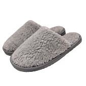Тапочки женские мех, серый, арт. ТДЖ-32, размер 39 Тапочки женские мех, серый, арт. ТДЖ-32, размер 39