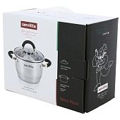 Кастрюля Servitta Nero rosa 1,8 л Sr0122 Кастрюля Servitta Nero rosa 1,8 л Sr0122