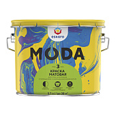 Краска моющаяся для стен и потолков Eskaro MODA 3 2,7л