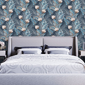 Обои 1.06х10м Exotica арт.72241-66 Синий /Home Colour Обои 1.06х10м Exotica арт.72241-66 Синий /Home Colour